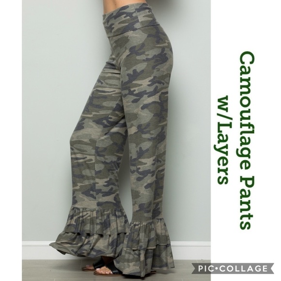 Blu Trends Pants - Cute!! Camouflage Pants